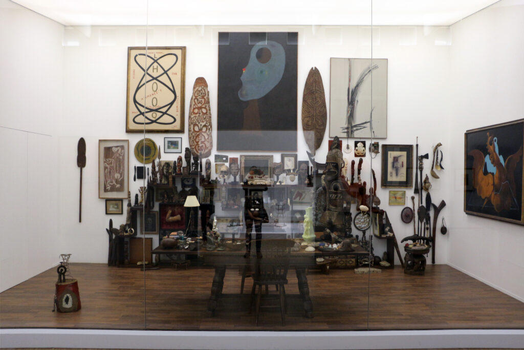 Ricostruzione dello studio di andre breton